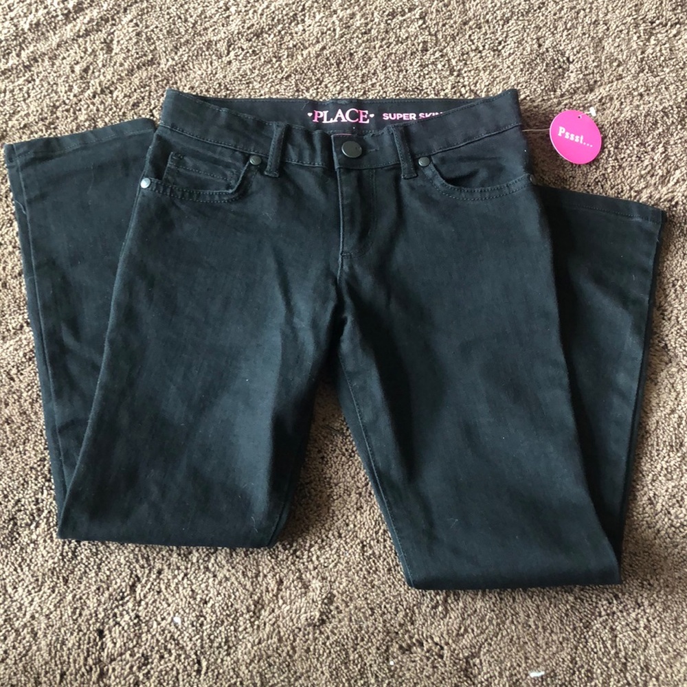 NWT black children’s place skinny jeans